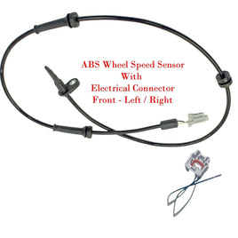 ABS Wheel Speed Sensor + Connecto  Front L/R Fits Nissan Altima Maxima