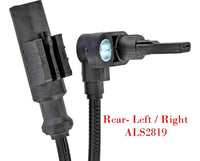 4 X ABS Wheel Speed Sensor Front - Rear Left & Right  Fits Fiat 500X 2016-2023