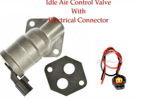 Idle Air Control Valve W/ Connector For Ford E150 250 F150 250 Mustang