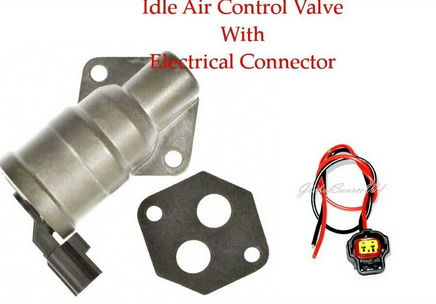 Idle Air Control Valve W/ Connector For Ford E150 250 F150 250 Mustang