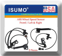 2 PCs ABS Wheel Speed Sensor Front Left & Right Fits  Scion tC 2005-2010