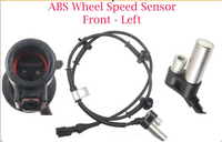 ABS Wheel Speed Sensor Front Left: Ford Lincoln Mazda for Vehicles With RWD