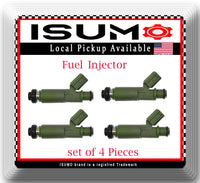 4 x  Fuel Injector W/Connector FIts: Prizm Vibe Celica Corolla Matrix MR2