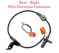 ABS Wheel Speed Sensor & Connector Rear Right Fits: Fits: Acura TL 2004-2008