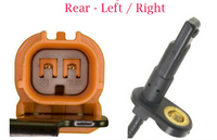 2 ABS Speed Sensor Rear Left & Right Fits: Honda CR-V 2002-2006 4cyl 2.4L