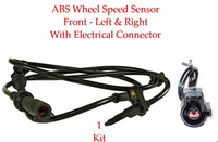 1 x ABS Wheel Speed Sensor W/ Connector ALS512 Front L/R Fits: Ford & Lincoln