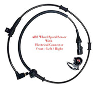 1 Kit ABS Wheel Speed Sensor W/Connector Front L/R Fits: Excursion  Series F 4WD