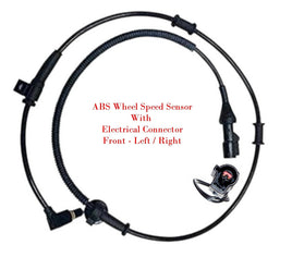 1 Kit ABS Wheel Speed Sensor W/Connector Front L/R Fits: Excursion  Series F 4WD