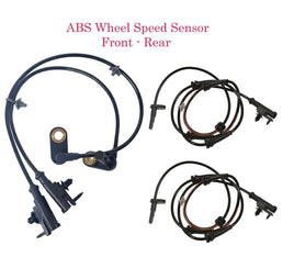 Set ABS Wheel Speed Sensor Front/Rear Fits: Infiniti M35 M45 2006-2010