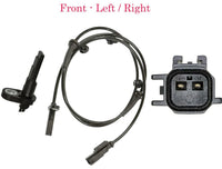2 Pieces ABS Wheel Speed Sensor Front L/R Fits Explorer Flex MKS MKT 2013-2019