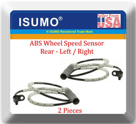 2 x ABS Wheel Speed Sensor Rear L/R Fits:OEM#34526762476 BMW 1 328 330 335 M3