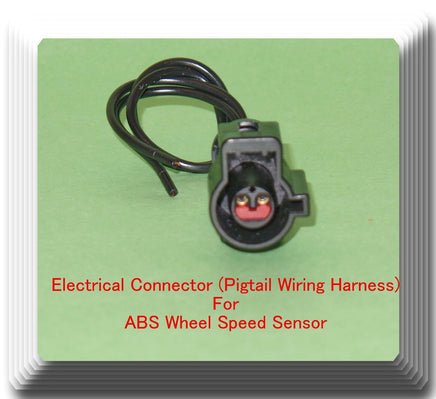 1 Pc Electrical Connectors of ABS Wheel Speed Sensor ALS533 /ALS528 Front-Rear 