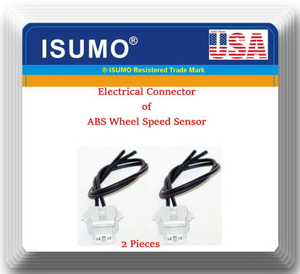 2 X Connector of ABS Wheel Speed Sensor Front L/R ALS204/ALS207 Fits:GM Vehicles