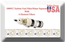 1000FG Turbine Fuel/Water Separator Filter With (6) Element Filter Part# 2020PM