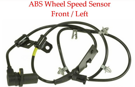 2 ABS Wheel Speed Sensor & Connector Front L/R Fits Hyundai Elantra 01-06 2.0L