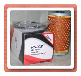 ENGINE OIL FILTER SOM13 CH4797 Fits: MERCEDES 190E 1984 & 1986-1987 4Cyl-2.3L