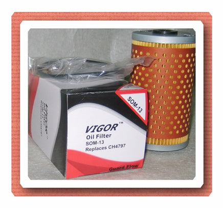 ENGINE OIL FILTER SOM13 CH4797 Fits: MERCEDES 190E 1984 & 1986-1987 4Cyl-2.3L
