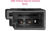 2 ABS Wheel Speed Sensor Rear Left & Right Fits Mercedes C215 W220 CL 2000-2006