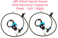 2 X  ABS Wheel Speed Sensor W/Connector Front L/R Fits Chevrolet GMC Trucks SUV