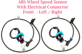 2 X  ABS Wheel Speed Sensor W/Connector Front L/R Fits Chevrolet GMC Trucks SUV