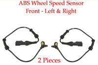 2 X ABS Wheel Speed Sensor ALS1763 Front Left & Right Fits Ford Focus 2008-2011