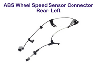 ABS Wheel Speed Sensor Wire Harness +Connector Rear Left Drum For Corolla Matrix