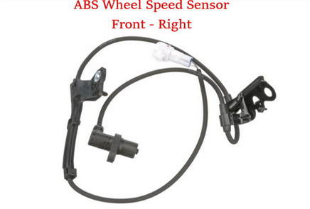 4 ABS Wheel Speed Sensor + Connector Front Rear L/R Fits Corolla Built in Japan