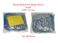 500 pc Radial Tire Repair Round Patch High Quality Small 1-5/8"(41mm)