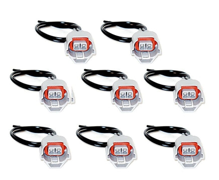 8 x Electrical Connector of Fuel Injector Fits Nissan Armada 2005-2015 V8 5.7L
