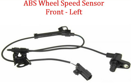 2 Pcs ABS Wheel Speed Sensor Front-L/R Fits:OEM# 12100 Toyota Corolla 2009-2013