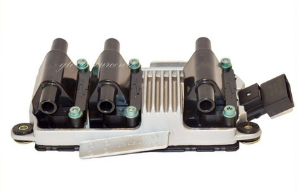 Set of Ignition Coil & Spark Plug wire set Fits : Audi A4 A6 VW Passat V6 2.8L 