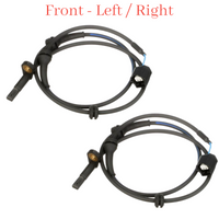 2 x ABS Wheel Speed Sensor Front Left / Right Fits Nissan Quest 2011-2017