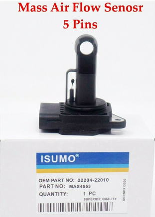 Mass Air Flow Sensor &  Air Cleaner Intake Hose Fits 4Runner 2001-2002 V6 3.4L