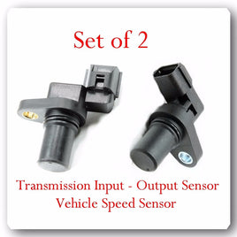 (Set 2) Trans Input & Output Speed Sensor Fits:Hyundai & Kia