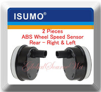 Set 2 ABS Wheel Speed Sensor Rear Left  & Right Fits:Scion xA xB Toyota Echo