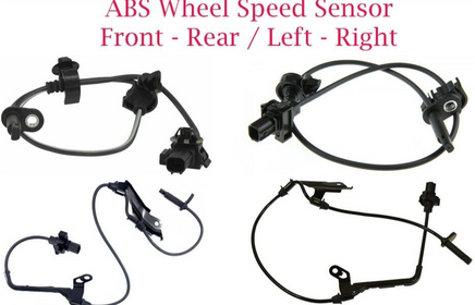 4 ABS Wheel Speed Sensor Front Rear Right & Left Fit Honda Pilot 2009-2011