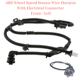 ABS Wheel Speed Sensor Wire Harness & Connector Front Left Fits Equus Genesis