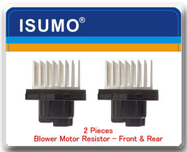 Set 2 Blower Motor Resistor Front & Rear Fits:Honda Odyssey 2005-2010 Pilot 2009