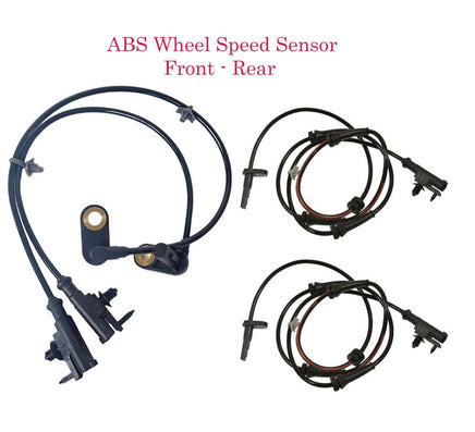 Kit of ABS Wheel Speed Sensor Front Rear Fits Infiniti FX50 G25 G35 G37 Q40 RWD