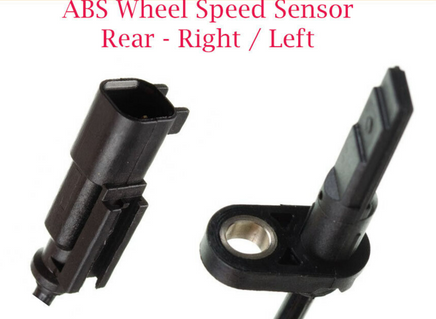 4 Pc ABS Wheel Speed Sensor Front  Rear L/R Fits Explorer Flex MKS MKT 2013-2019