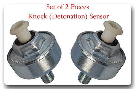 Set 2 Pcs Knock (Detonation) Sensor Fits: Buick Cadillac Chevrolet GMC Isuzu