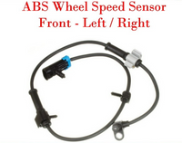 2 ABS Wheel Speed Sensor W/Connectors Front L/R Fits: Chevrolet & GMC 2003-2018
