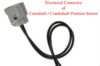 Connector of Camshaft Crankshaft Position Sensor Fits: Lexus Toyota Scion Volvo 