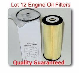 1 CASE OF 12 ENGINE OIL FILTER SOE5308 Fits VOLKSWAGEN  BEETLE GOLF JETTA PASSAT