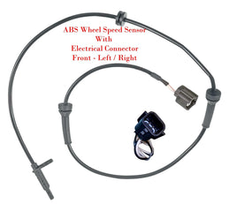 ABS Wheel Speed Sensor & Connector Front L/R Fits: JX35 2013 QX60 Pathfinder
