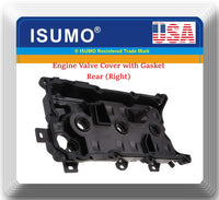 Engine Valve Cover W/ Gasket Rear (Right)Fits:OEM# 13264-JP01A Murano Quest 