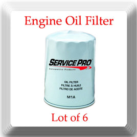 LOT 6 Enginr Oil Filter M1A SO1 L30001 PH8A LF551A LF3313 51515  51452 BT111
