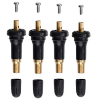 4 TPMS VALVE STEMS Fits: GM Acura Audi BMW Fiat Ford Freightliner Honda Toyota &