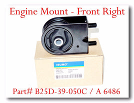 A6486 ENGINE MOUNT FRONT LOWER FITS: MAZDA PROTEGE 1999-2003 PROTEGE5 2002