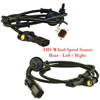 2 ABS Wheel Speed Sensor Rear Left & Right For:Grand Cherokee 1999-2004 4.0 4.7L